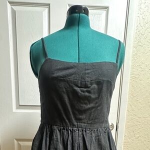 Ovate Mathilde Dress in Black (SIZE L)